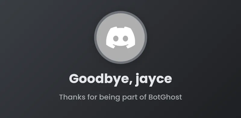 A goodbye card for Jayce
