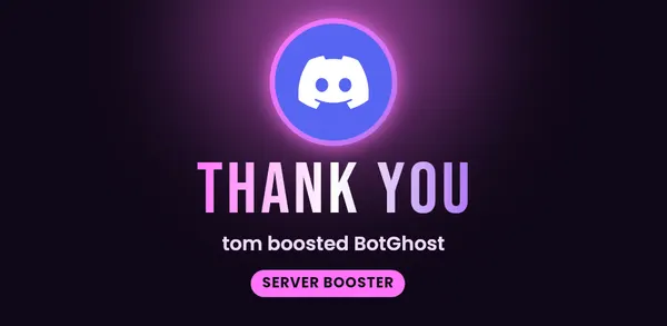 Boost glow card template