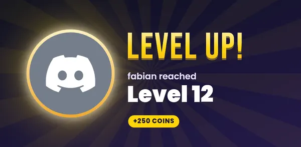 Level up card template